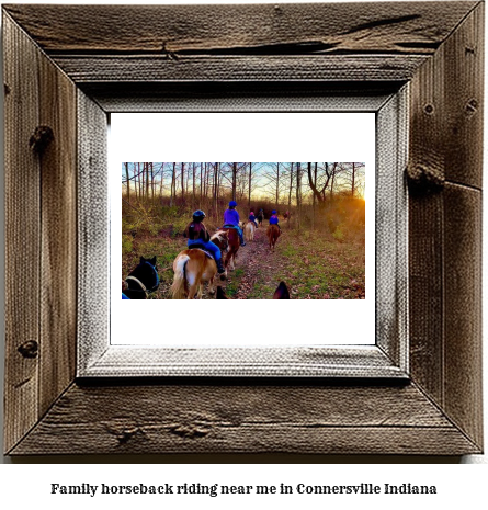 family horseback riding near me in Connersville, Indiana